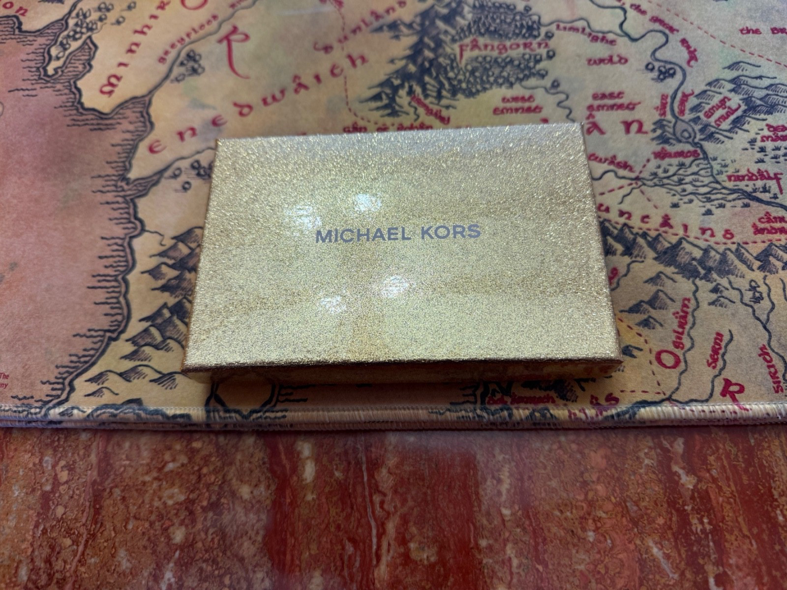 Michael Kors empty box gold