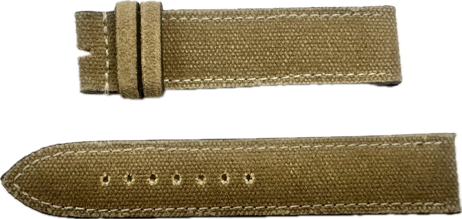 Sinn 20 mm Canvas leather Sand Strap Without Buckle M New