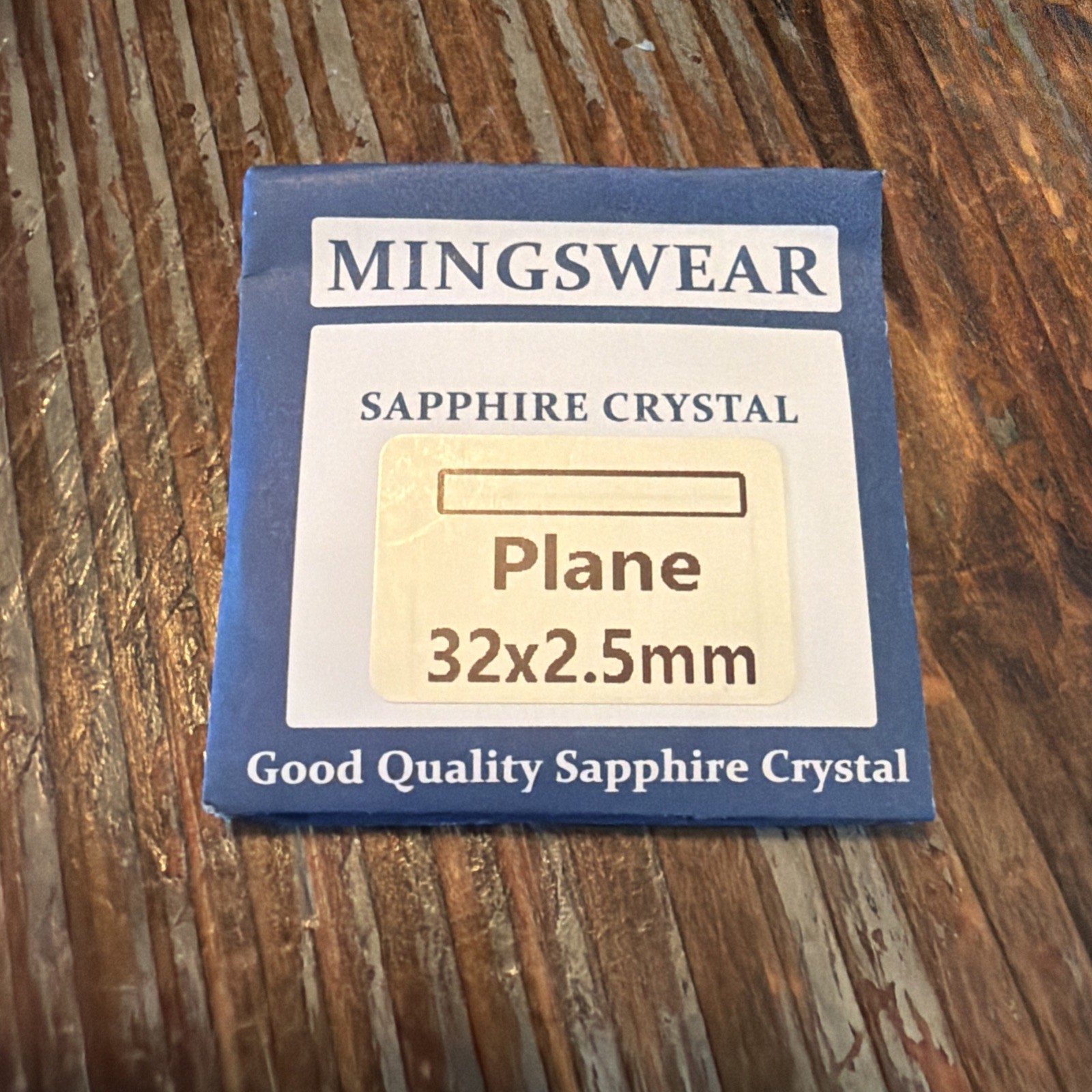 Watch Crystal Flat 32*2.5mm Sapphire Glass Crystal Replacement – Free Shipping