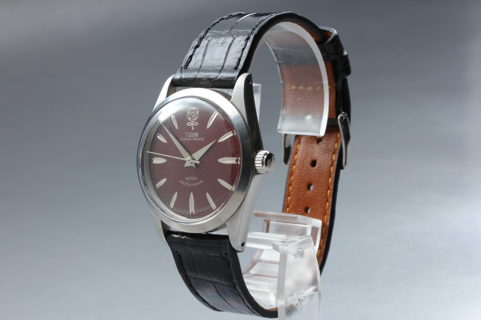 TUDOR Oyster Prince Big Rose 7964 Burgundy Redial 33mm Fully Overhauled 2026