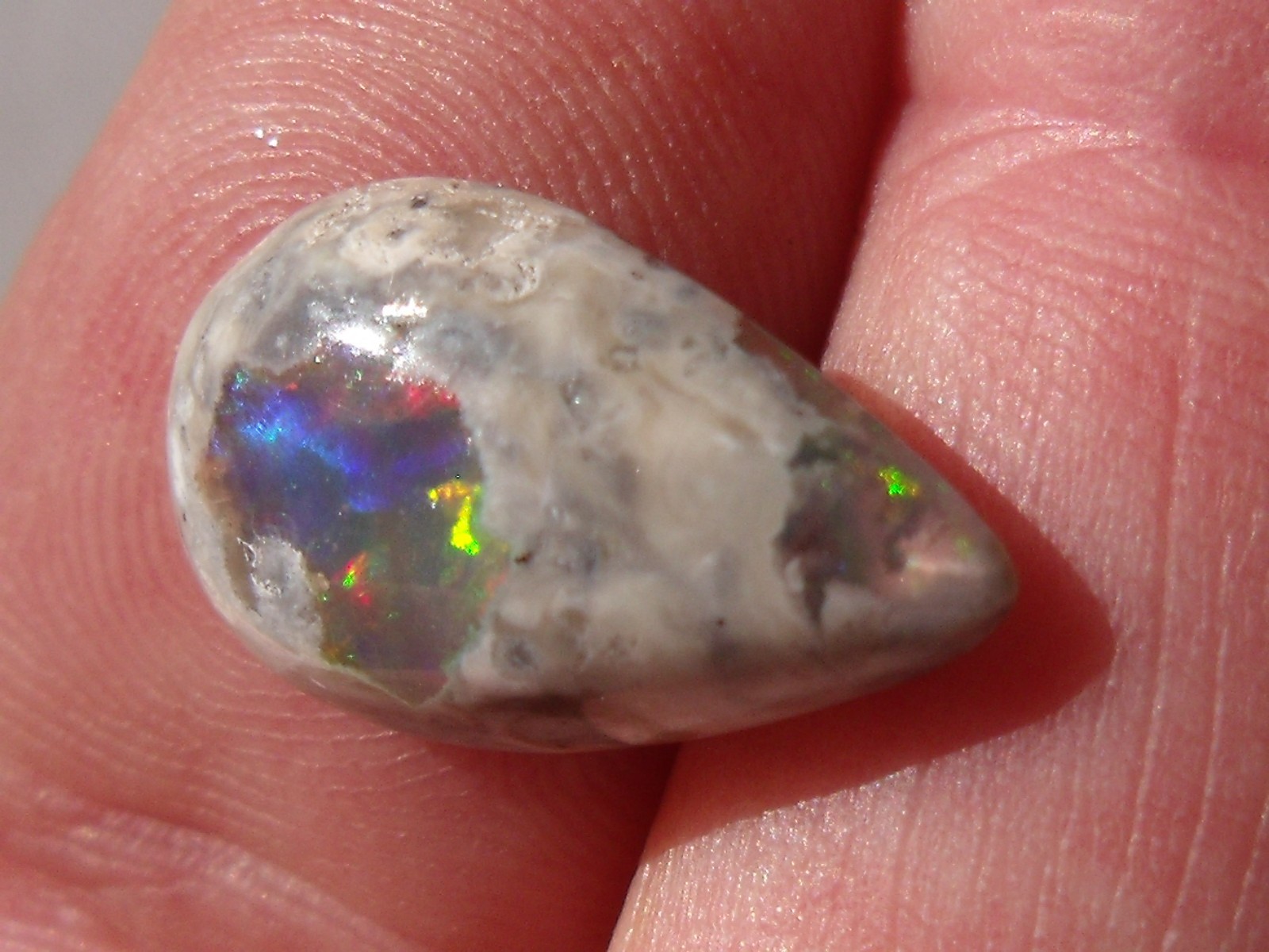4.76 Ct. Mexican Cantera Fire Opal Cabochon