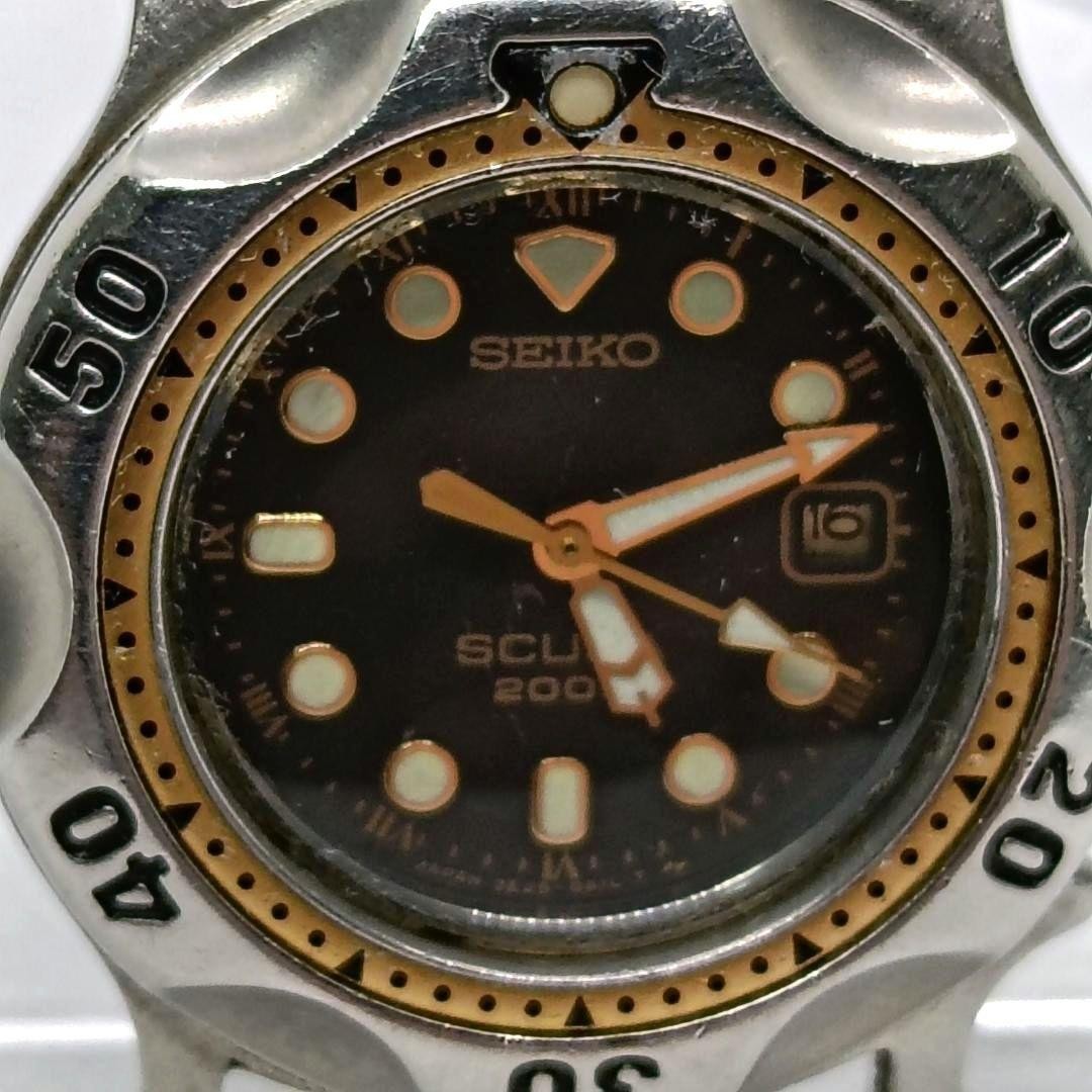 Working condition SEIKO SCUBA 200 3E25-0A10 (body only) y2k