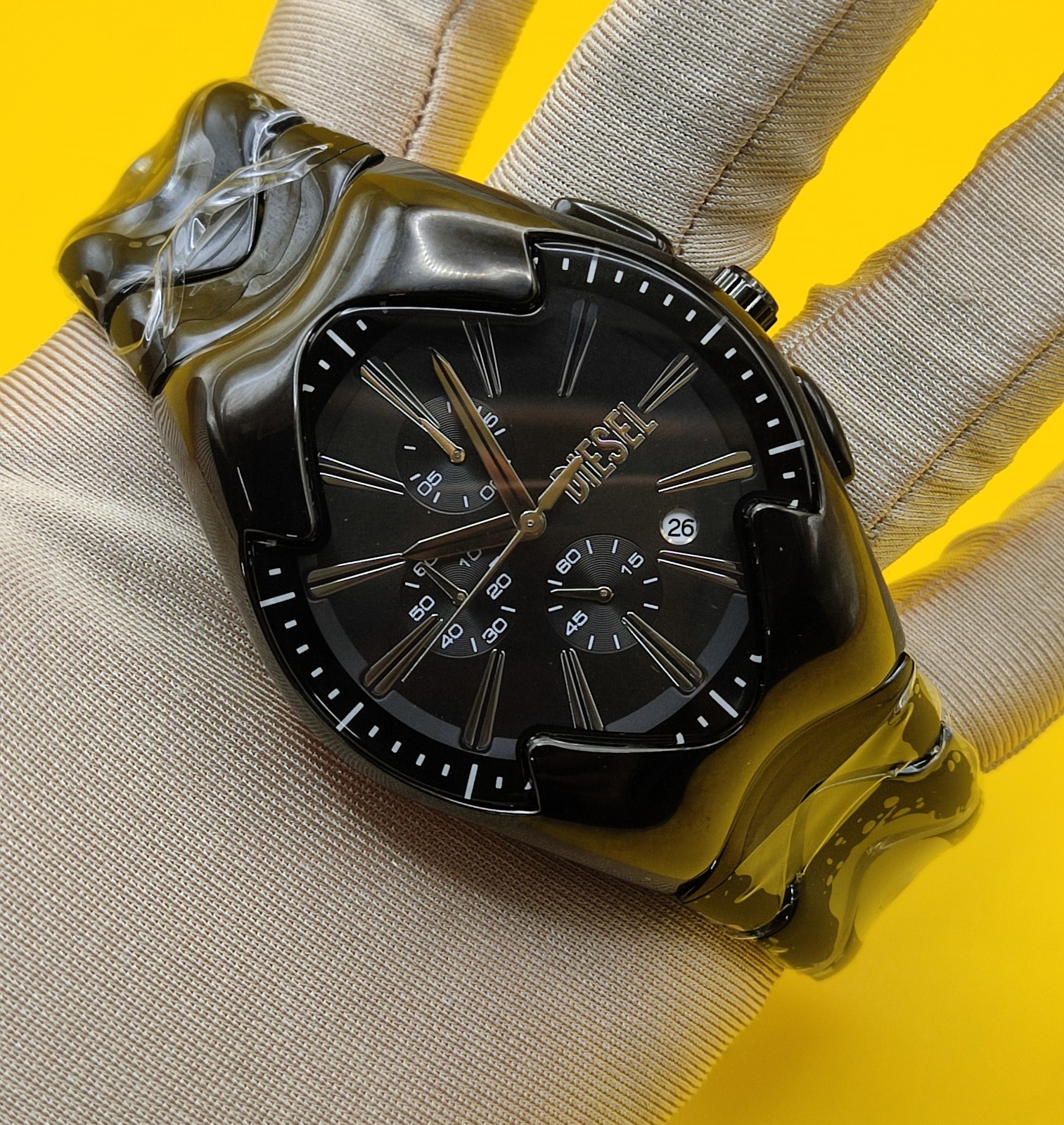#Refurbished Diesel Chronograph Date Indicator Analog Men’s Wrist Watch