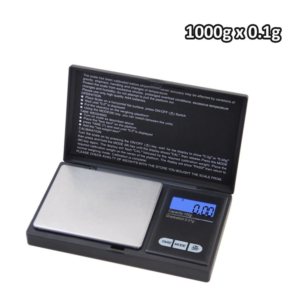 Digital Pocket Scale 0.01g High Precision Jewelry Gold Gram Weight Scale