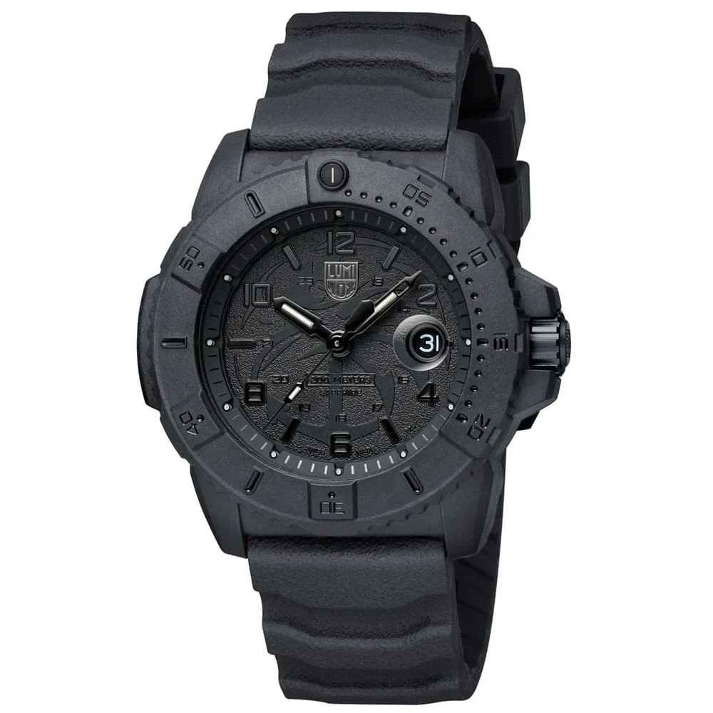 Luminox XS.3601.BO.NSF Navy SEAL Foundation Military Blackout Swiss Watch 45 mm