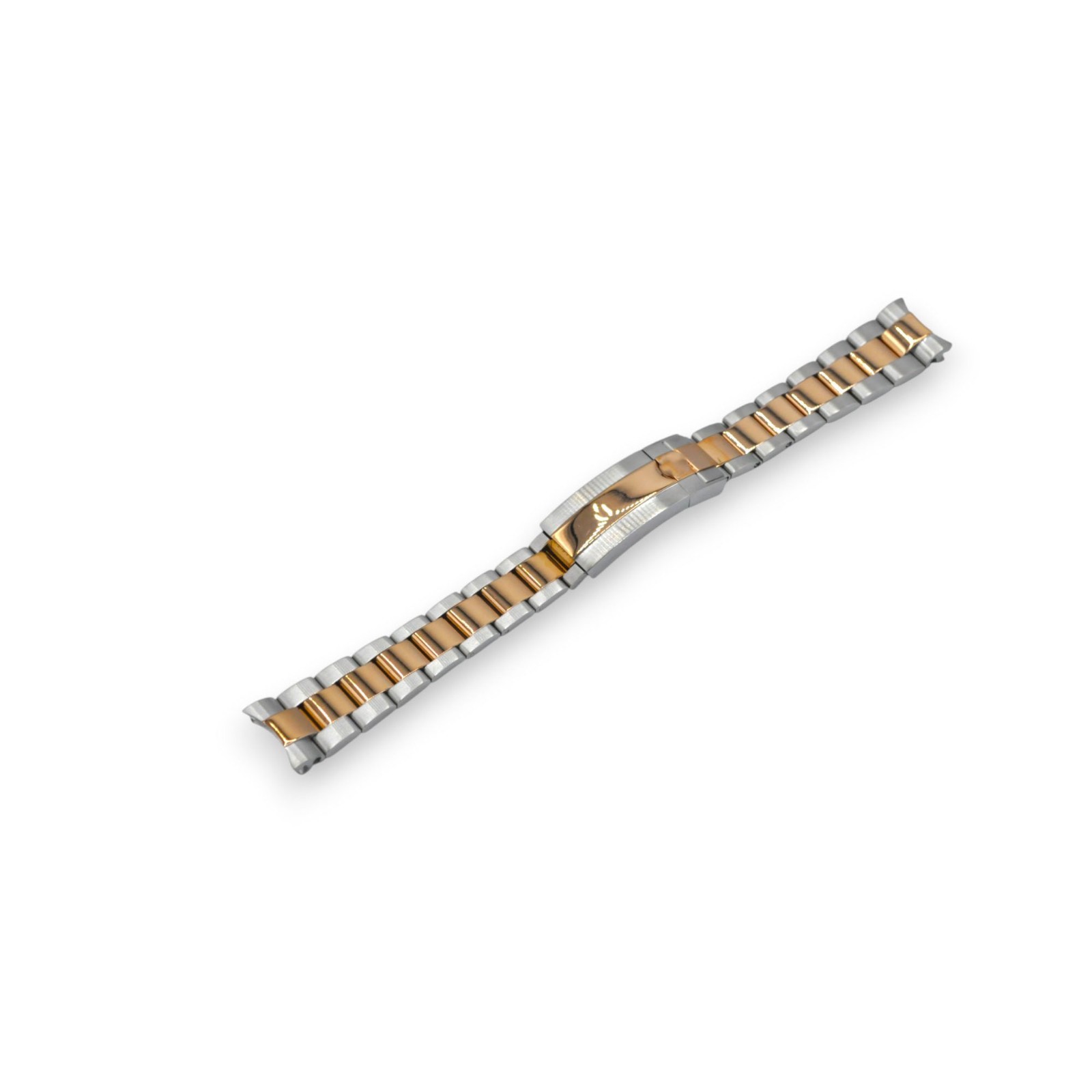 20 Two Tone Color Steel Bracelet For Rolex Flip Lock 1601,1602,1603,16610,16613