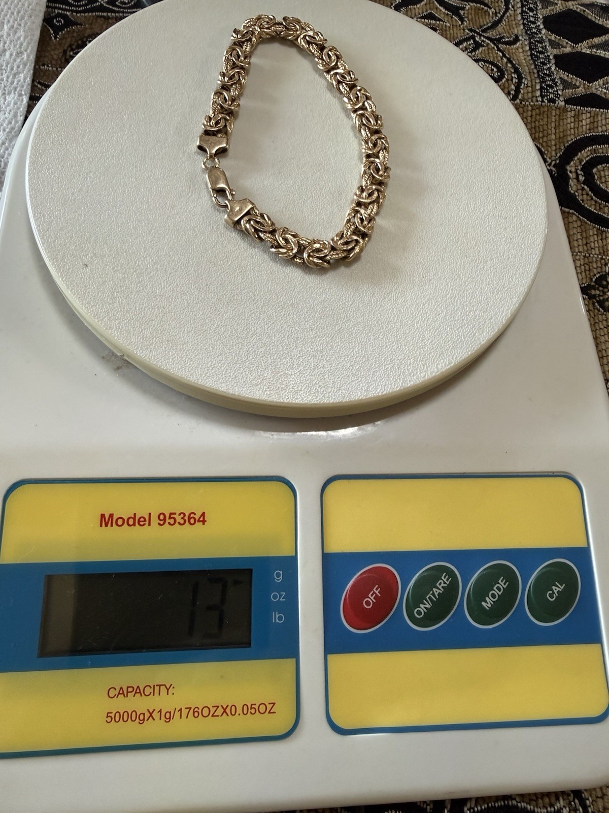 *14 Karat Yellow Gold Bracelet 13 Grams*Investment Gold Jewelry