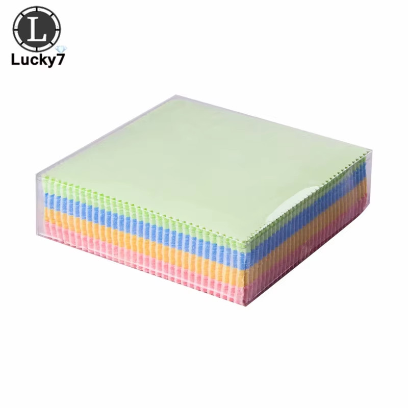 10Pcs Wholesale Jewelry Cleaning Cloth Cotton Cashmere Titanium Steel Maintenanc