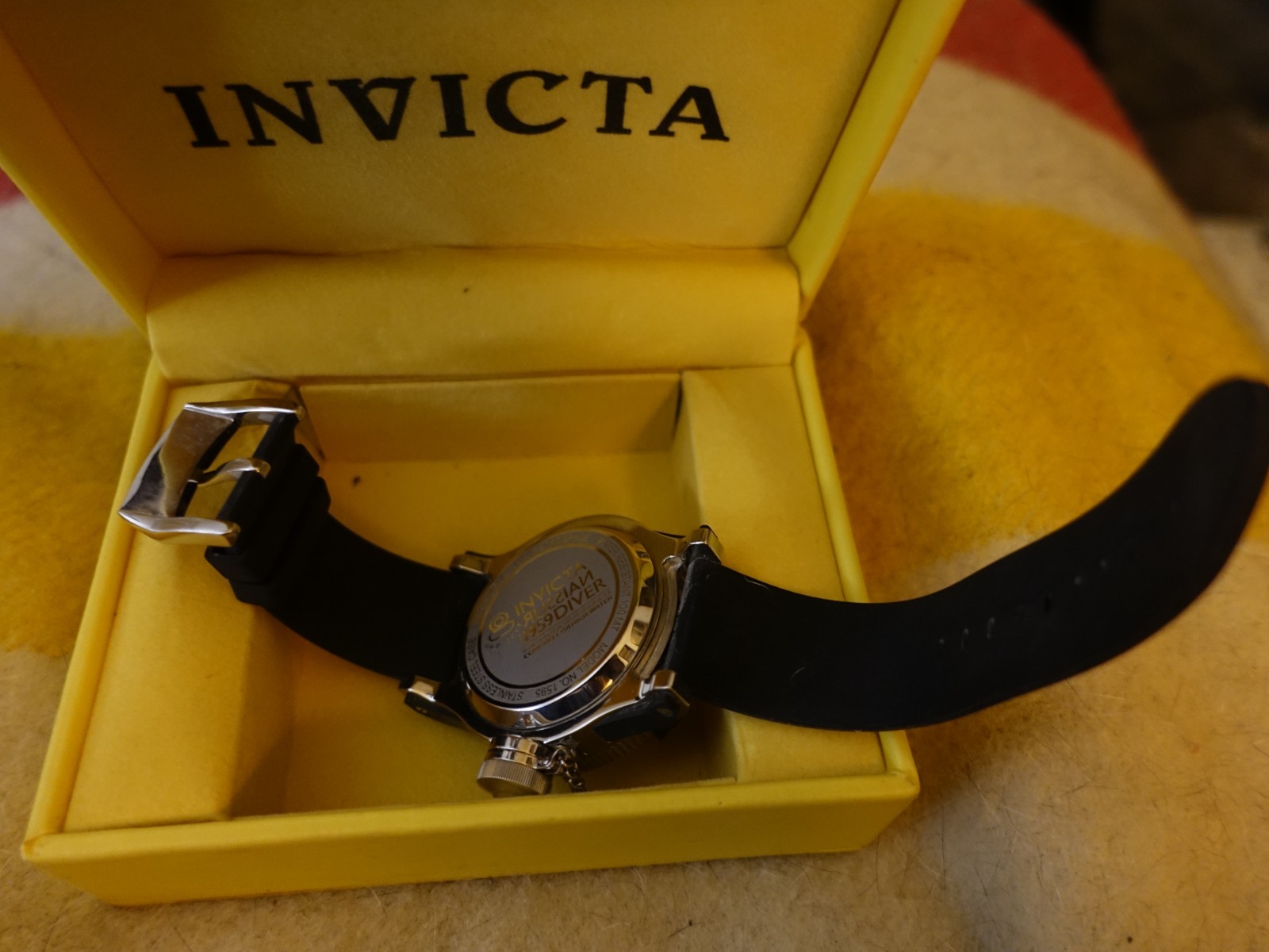 Invictaca Retrograde,Men’s Wristwatch, Big 45 mm, Complications.