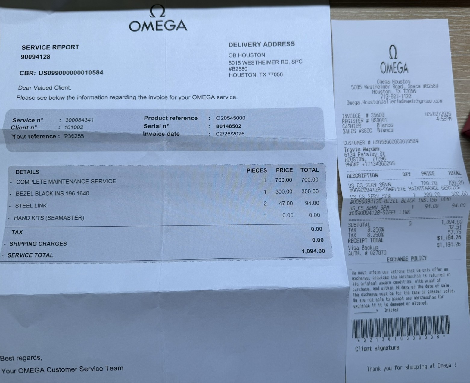 OMEGA Seamaster 2254.50 “Peter Blake”