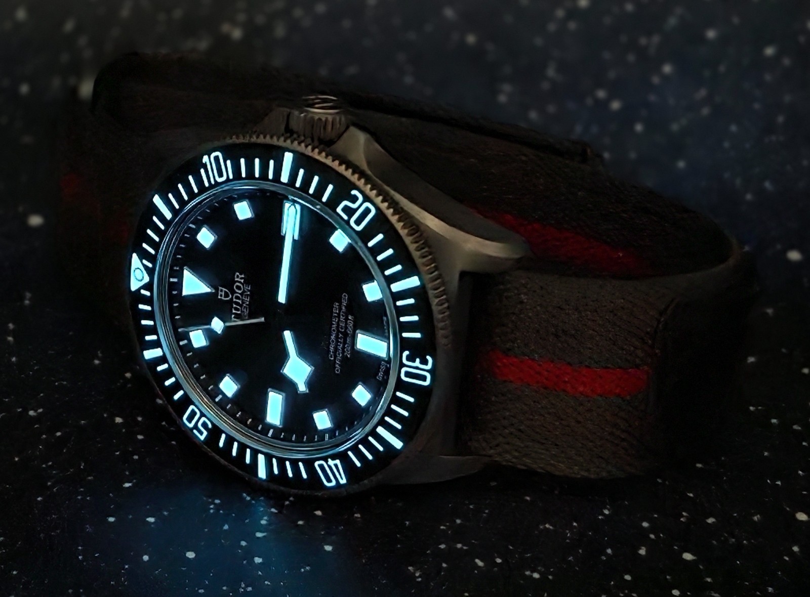 2025 TUDOR Pelagos FXD M25717N-0001 Titanium 42mm Excellent Black Dial NATO