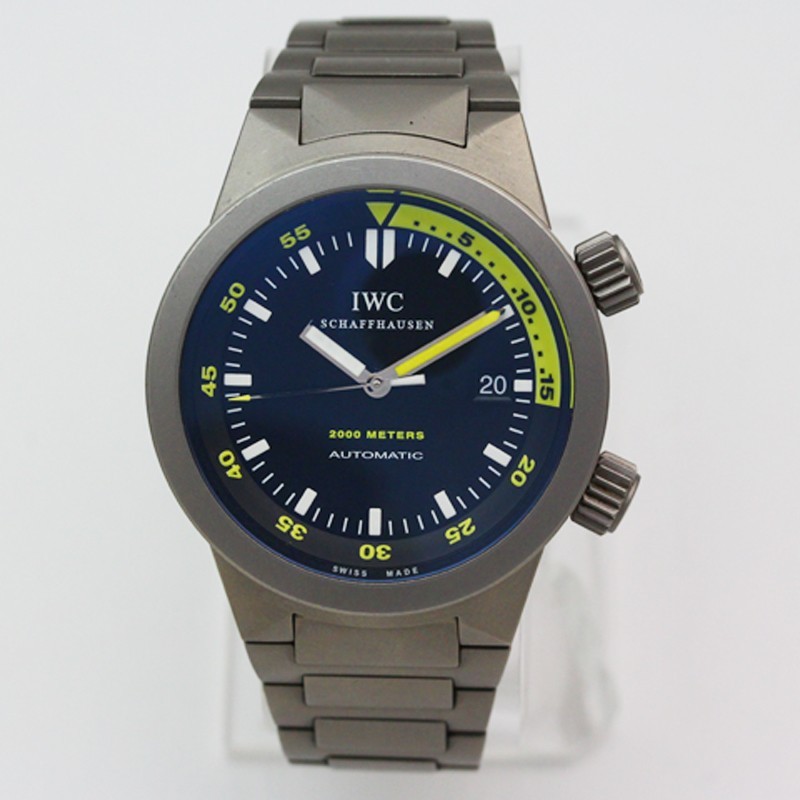 IWC Aquatimer 2000 ref IW3538-03 Titanium 42mm Automatic Pro-Diver Wristwatch