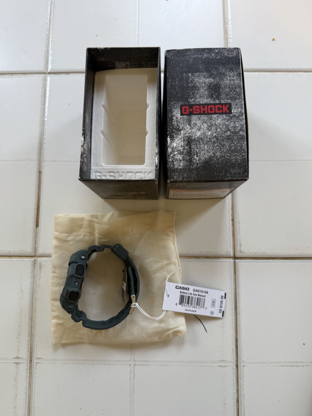 Men’s 10 Year Battery G-Shock GA010-2A