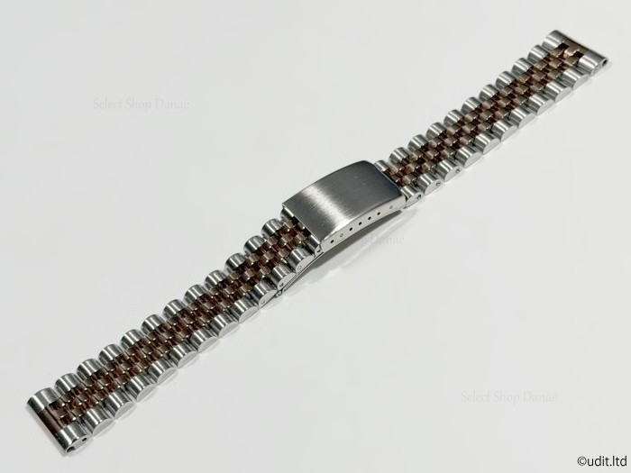 18mm Lug Width Seiko Citizen Compatible Watch Jubilee Bracelet Combination Rose