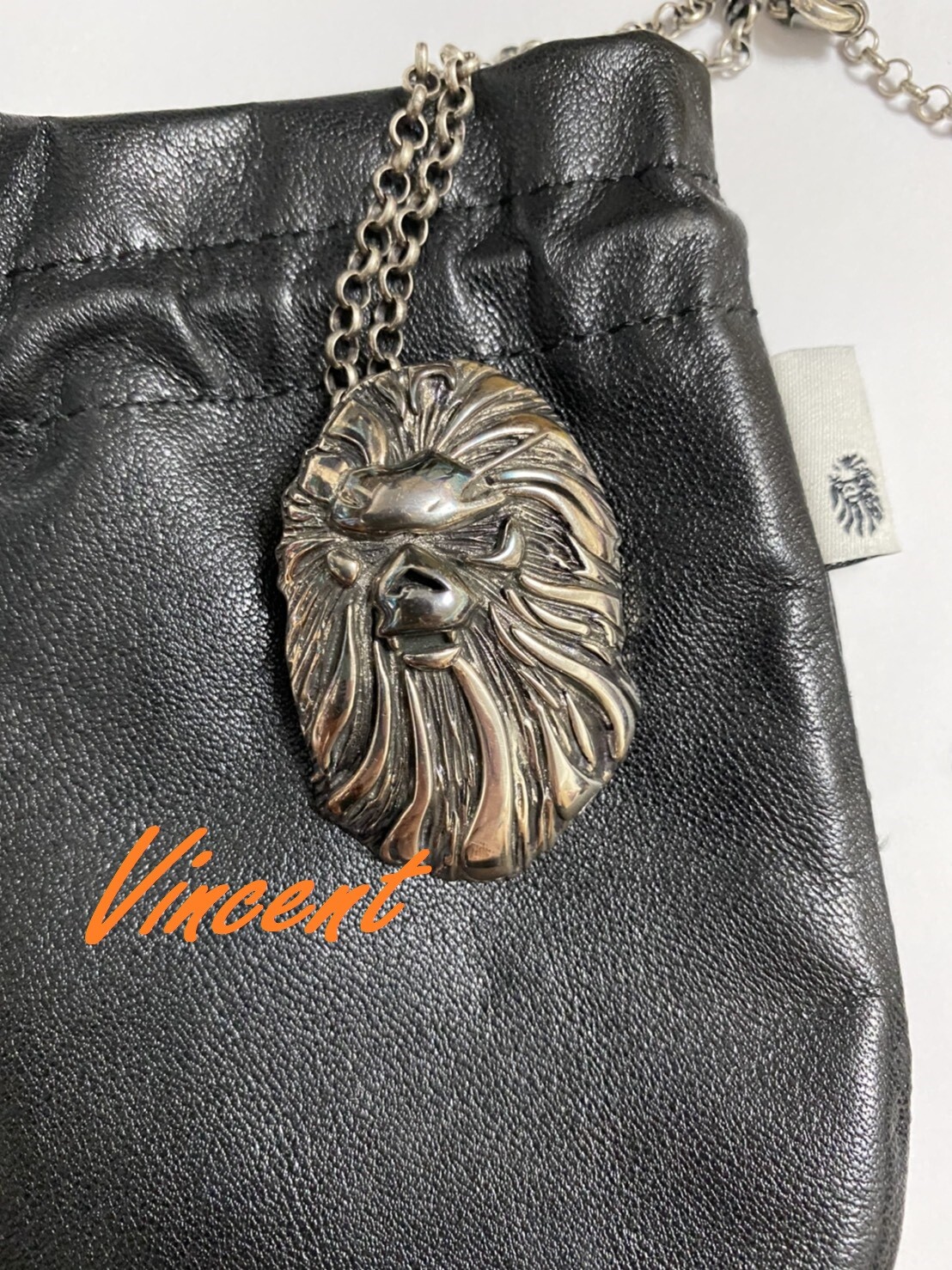A BATHING BAPE BLACK PENDANT NECKLACE 2020 NEW VERSION
