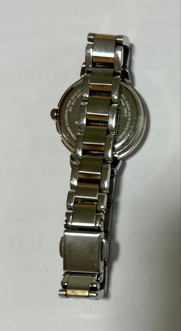 CITIZEN Analog Watch, Silver/Rose Gold