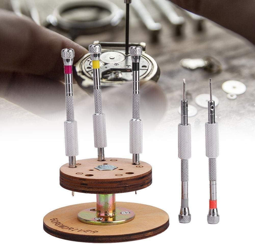 Ergonomic Screwdriver Tool Kit – Perfect for DIY Watch & Eyeglass Repairs