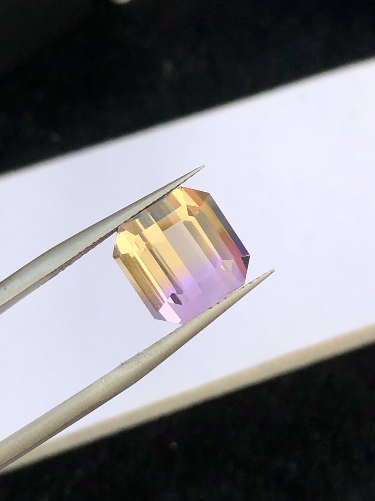 Natural Rich Bi-Color Ametrine 5.00 Ct | Purple & Golden Yellow Gemstone |
