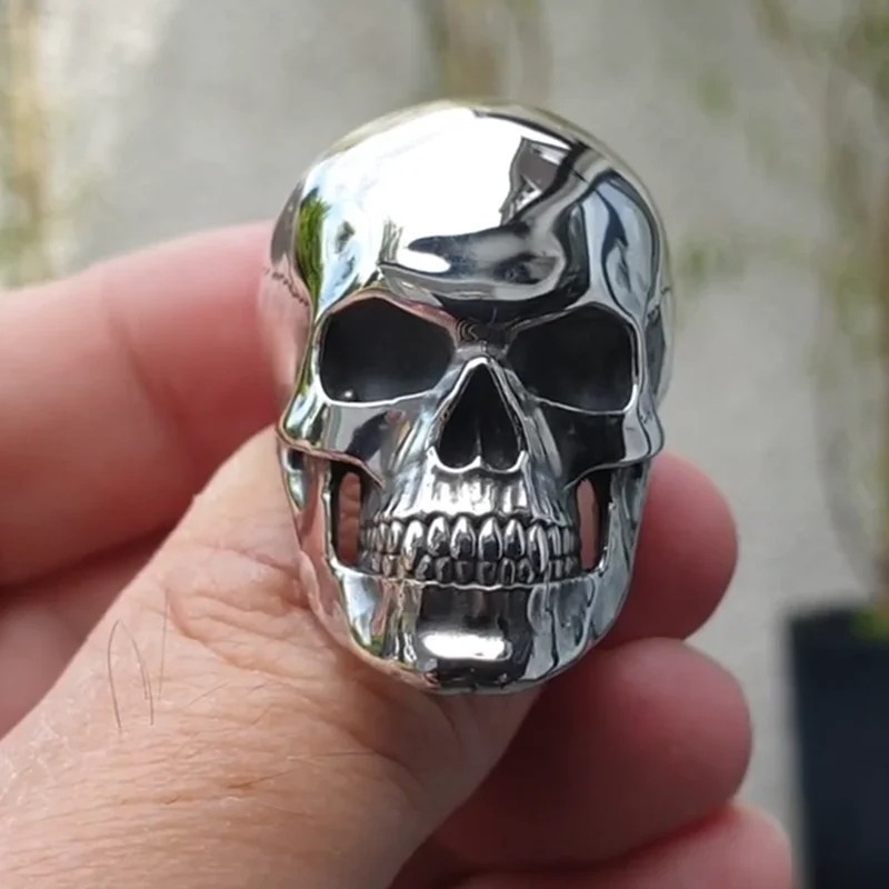 Men’s Women’s Skull Ring Goth Gothic Biker Punk 6 7 8 9 10 11 12 13