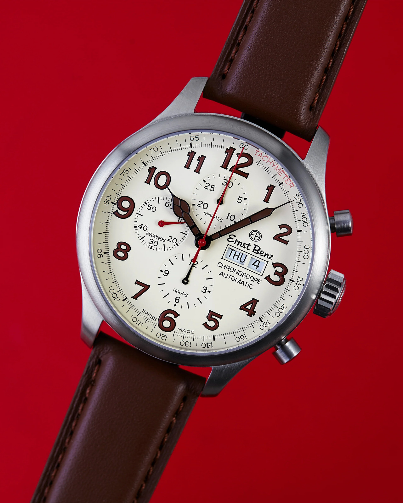 Ernst Benz 47mm ChronoScope Parchment Dial