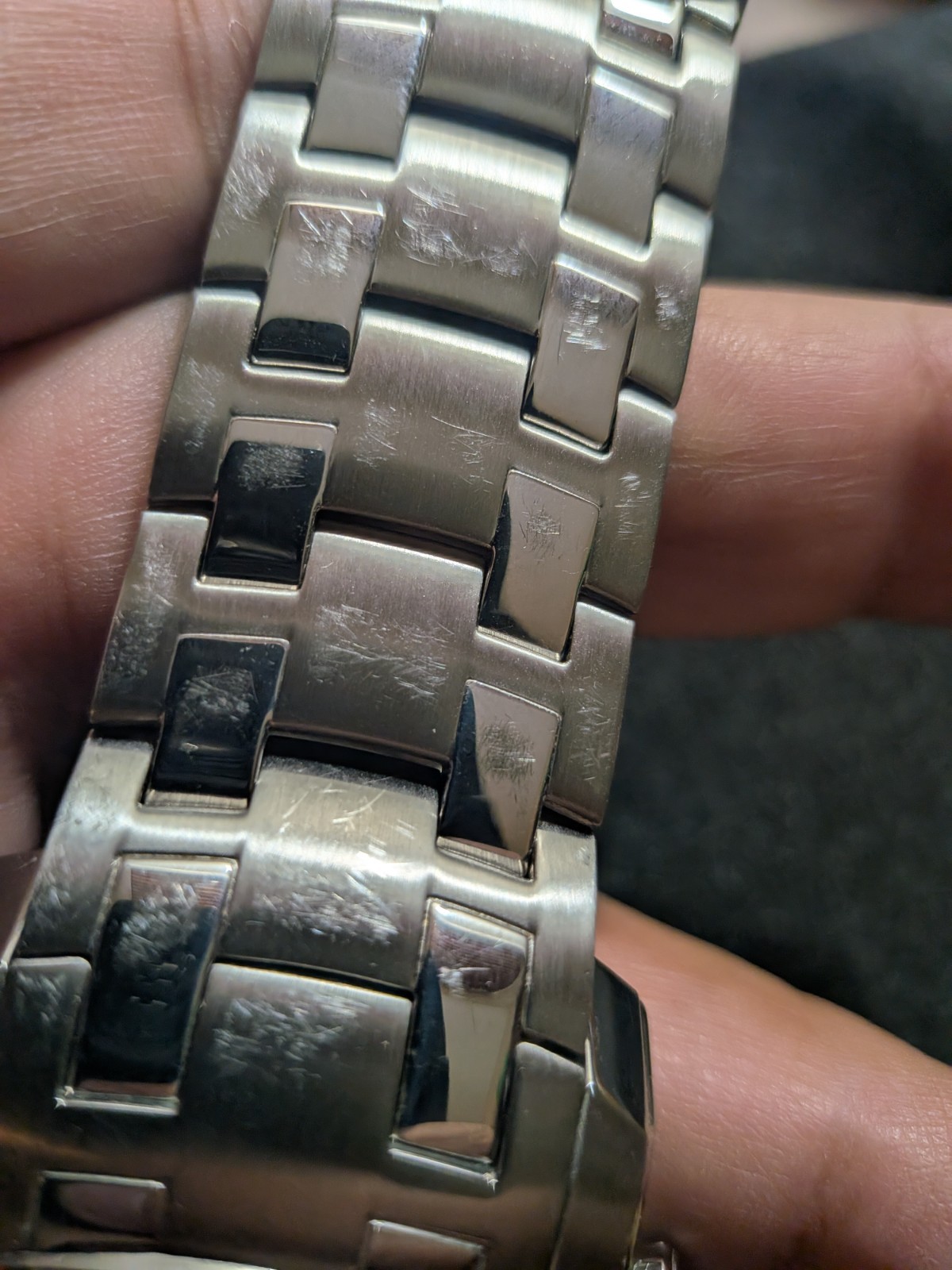Used Invicta Men’s ‘S Pro Diver Quartz Chronograph Silver Dial Watch Model 0071