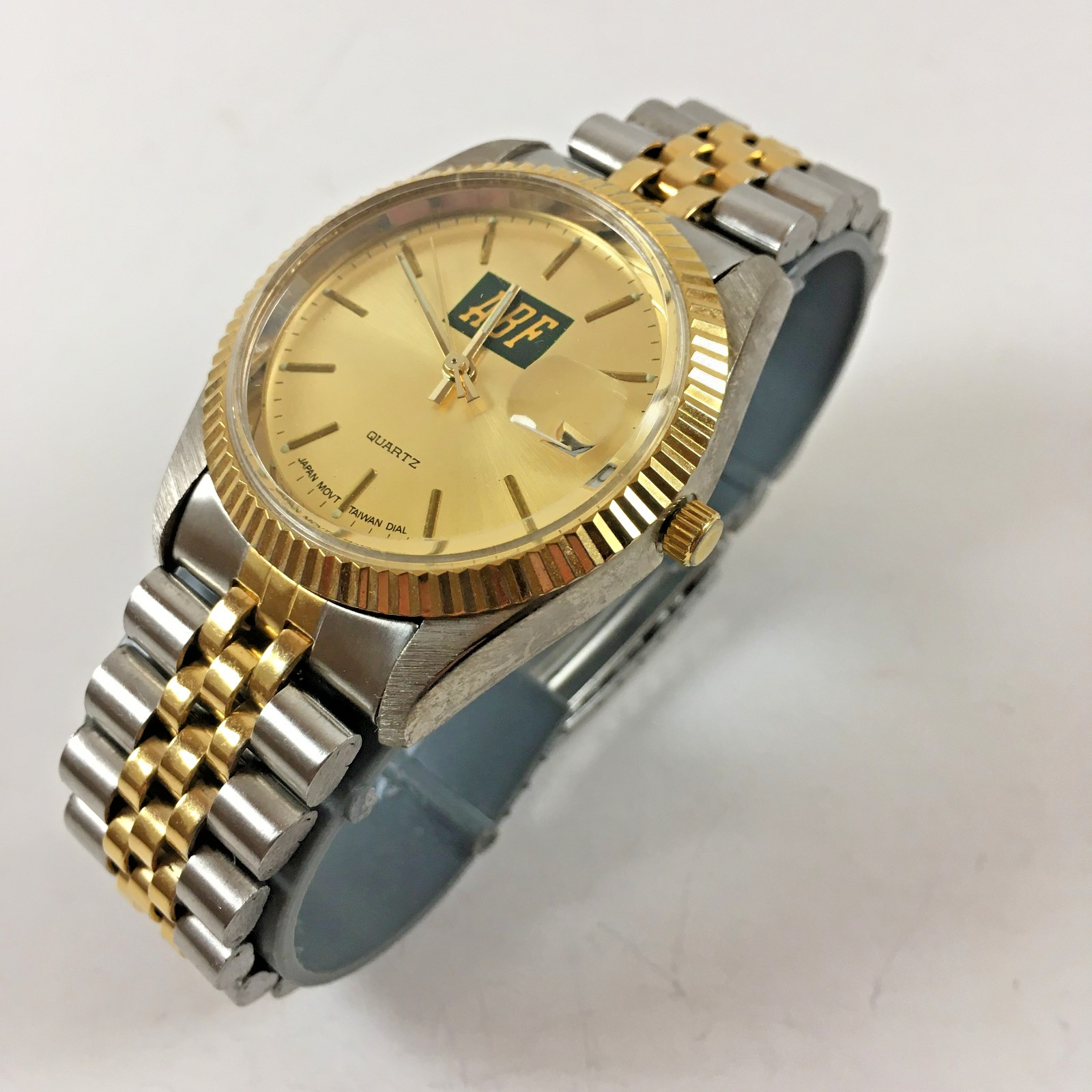 ABF Freight Trucking Quartz Calendar Watch Dundee Watch Co. Vintage Wristwatch