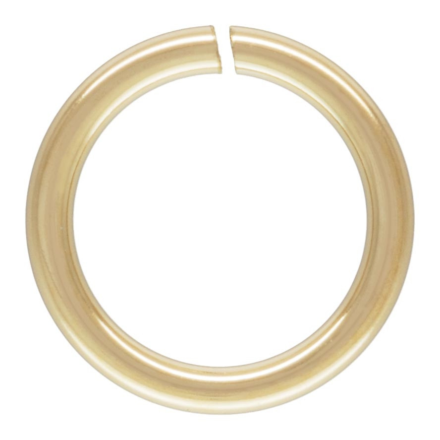 14KT 14/20 Gold Filled 3mm OPEN Jump Rings. 21Ga. Approx. 50 Pieces