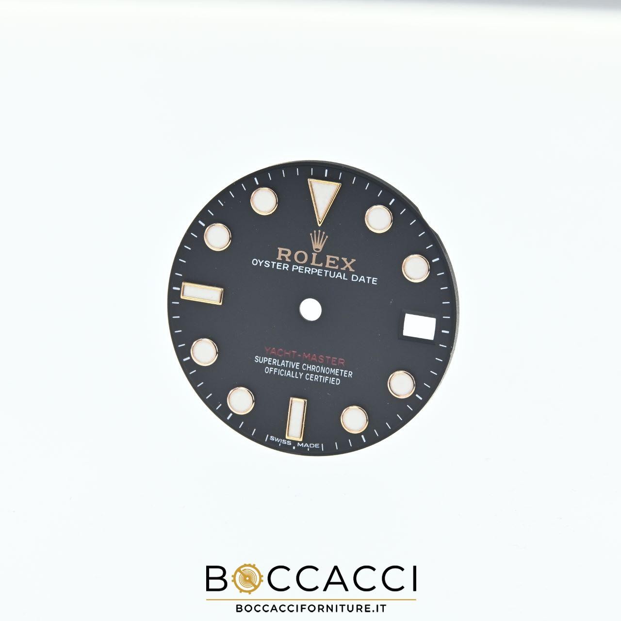 ROLEX Yacht-Master 37 Date Matte Black Dial for 268655 Calib: 2236 Refer: 268…