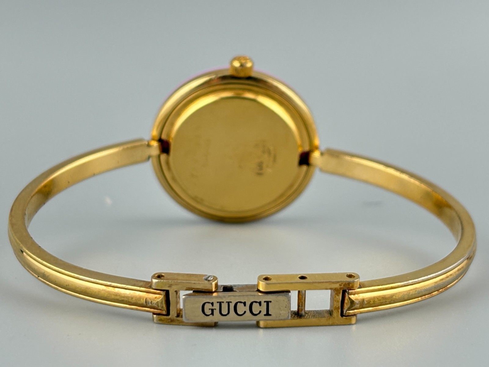 [Good] Gucci Change Bezel 1100-L Women Watch Gold White 11 Colors