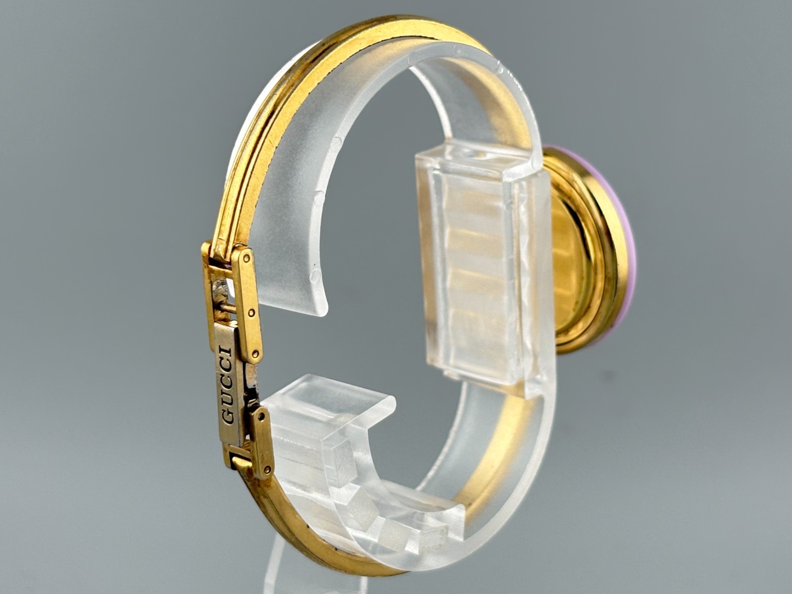 [Good] Gucci Change Bezel 1100-L Women Watch Gold White 11 Colors