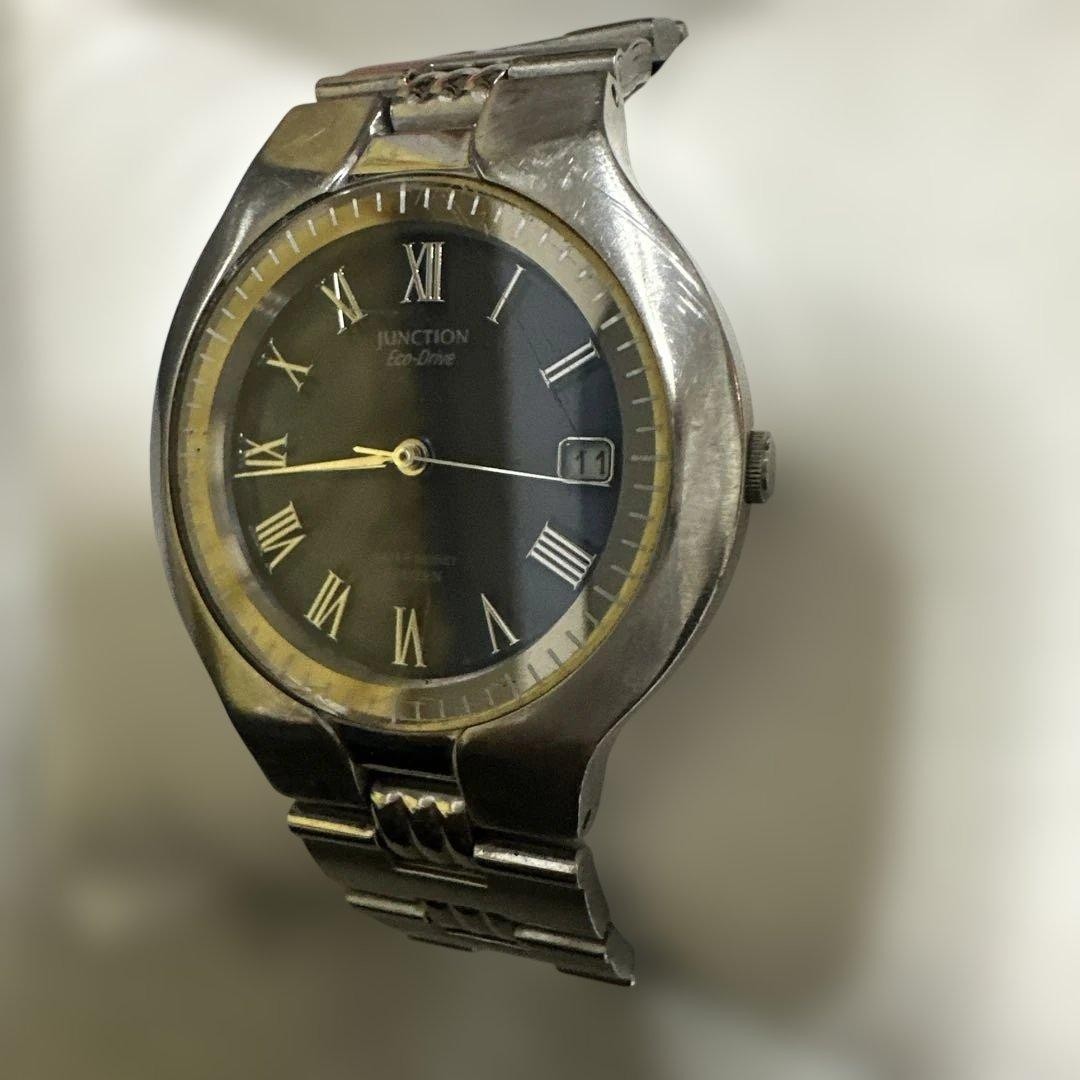 The CITIZEN JUNCTION Eco-Drive men’s watch is working.