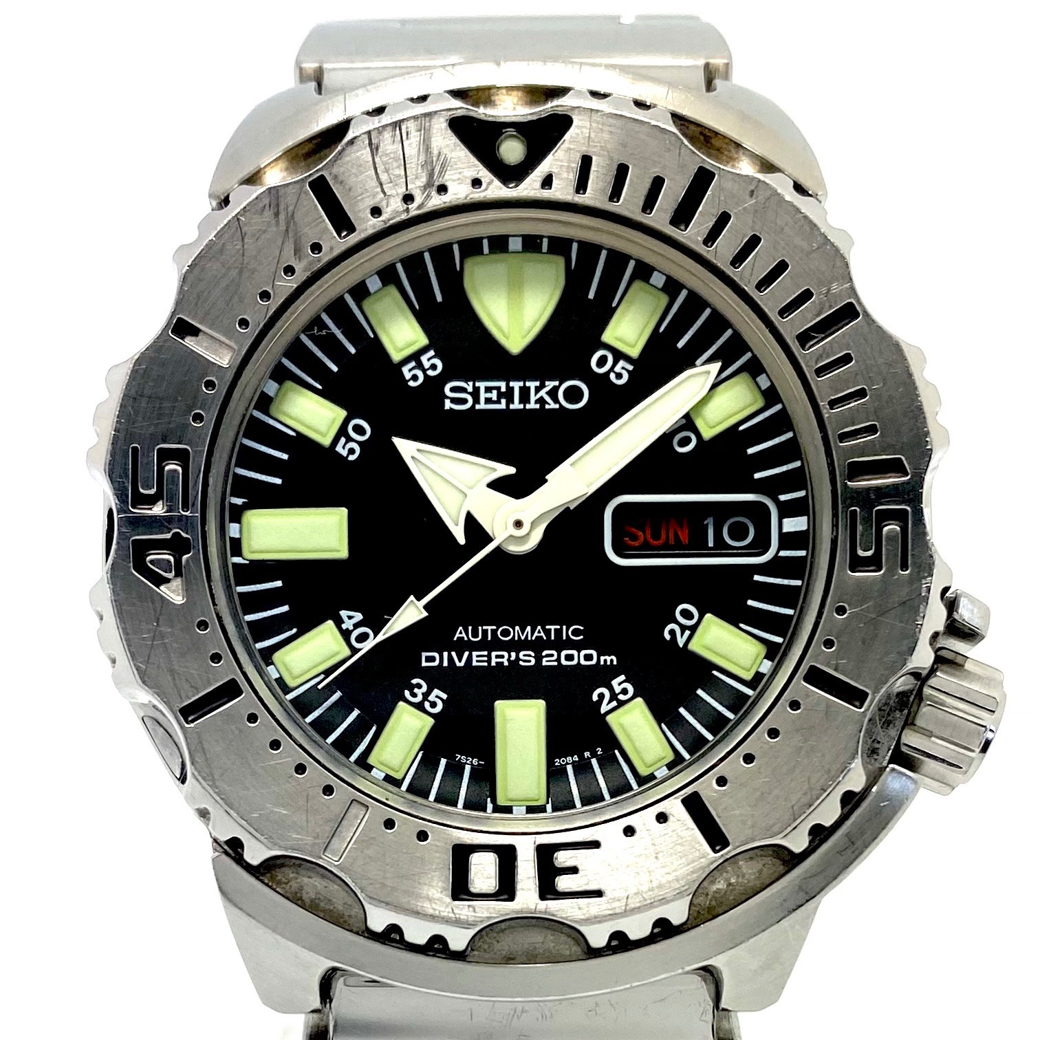 Seiko Black Monster SKX779 Divers Day-Date 200m Automatic Watch – Japan