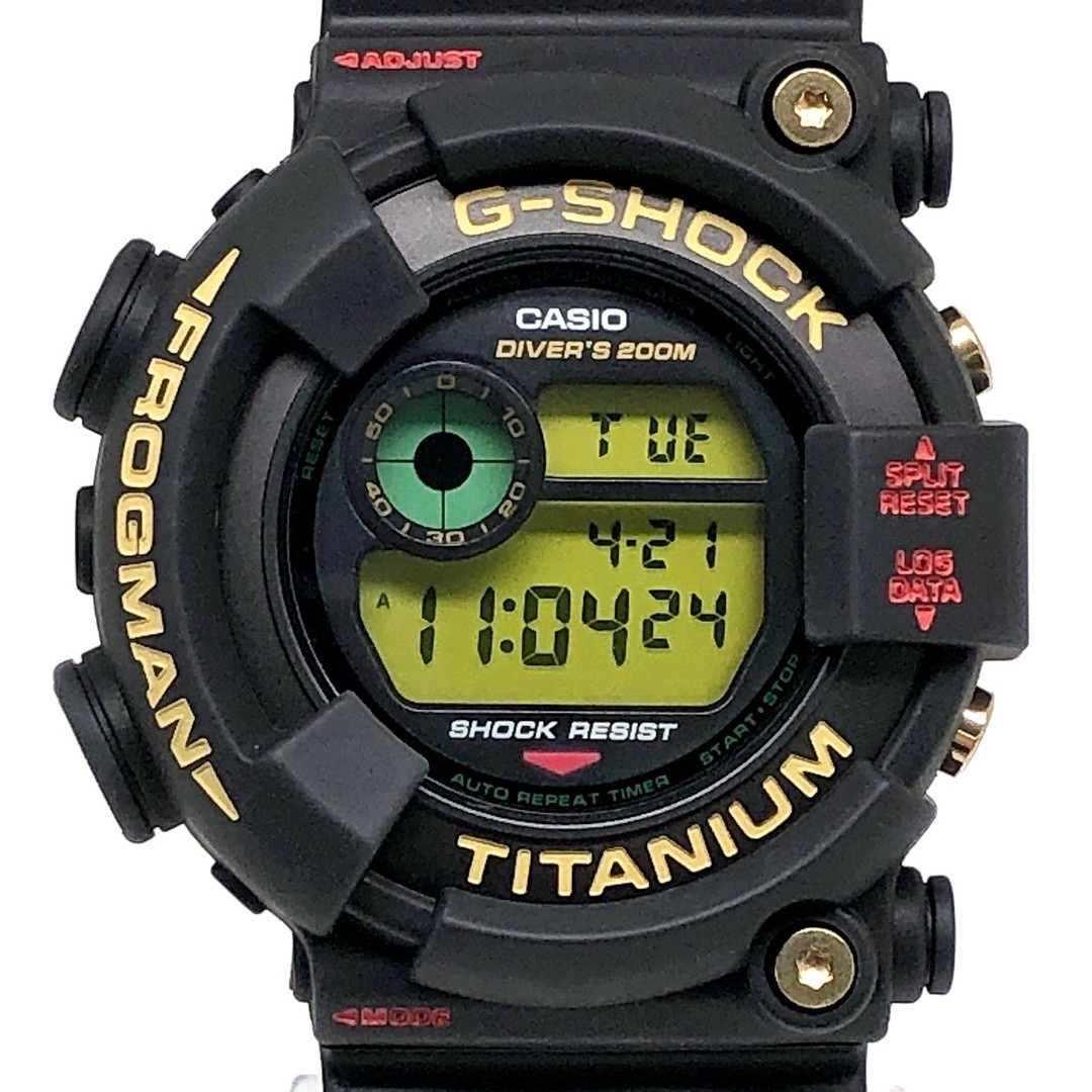 G SHOCK DW 8201NT 1 7th FROGMAN 7th Anniversary First Generation Color Titanium