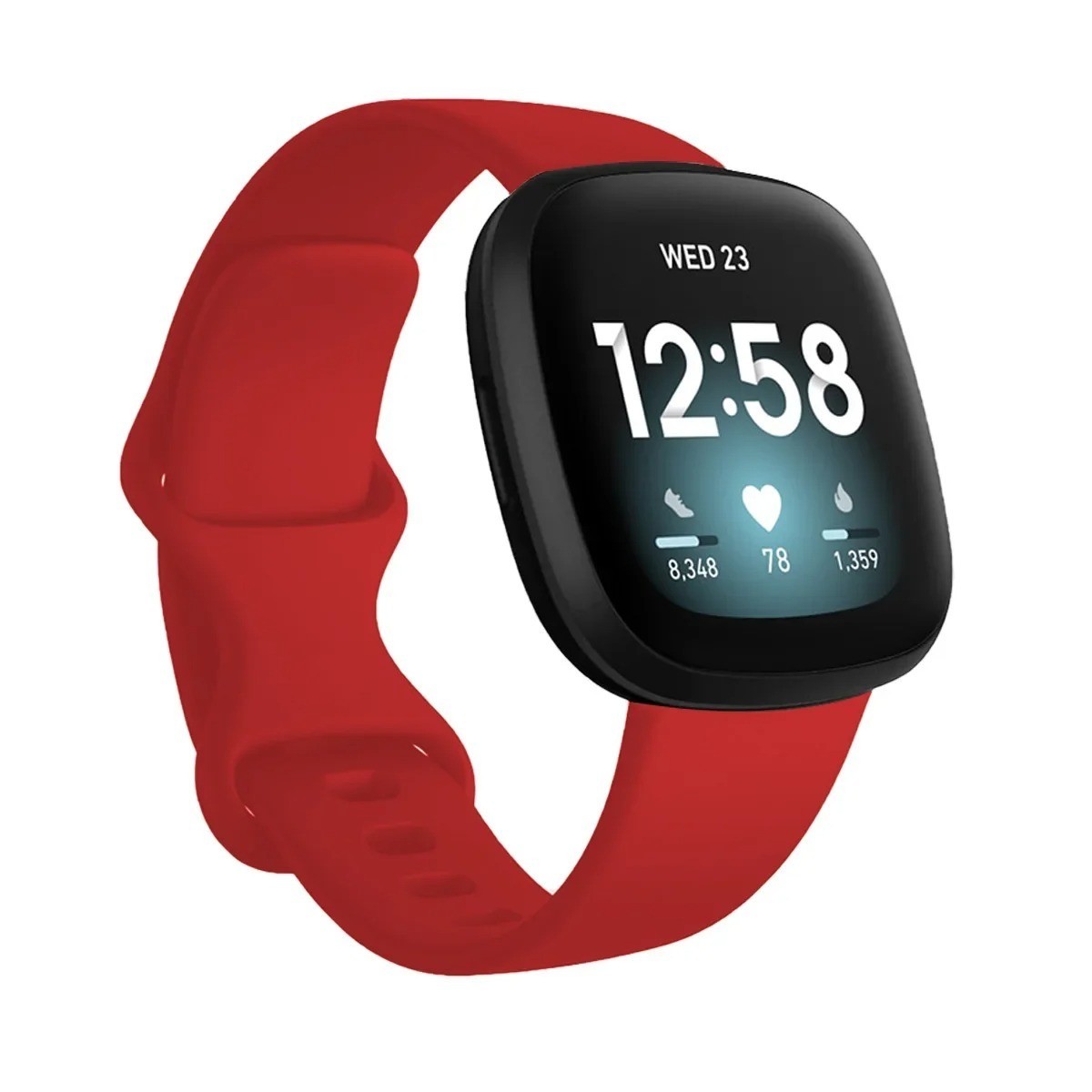 For Fitbit Versa 3 4 Sense Silicone Strap Wristband Replacement Watch Band Sport