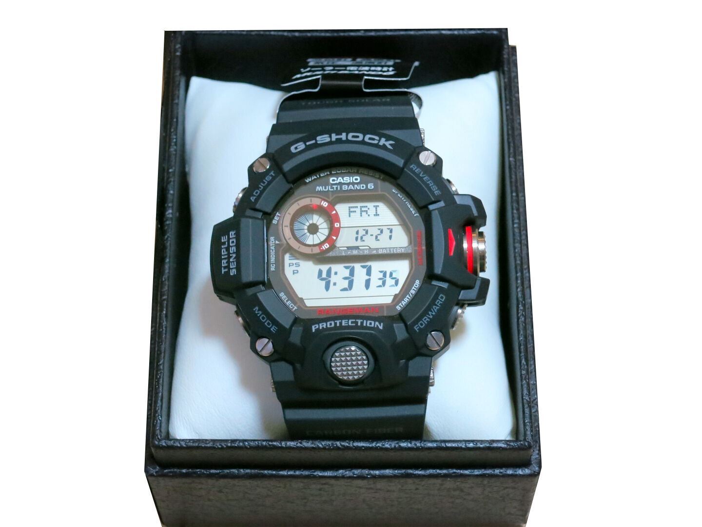 Casio G-SHOCK Master of G RANGEMAN GW-9400J-1JF Triple Sensor ver.3 New in Box