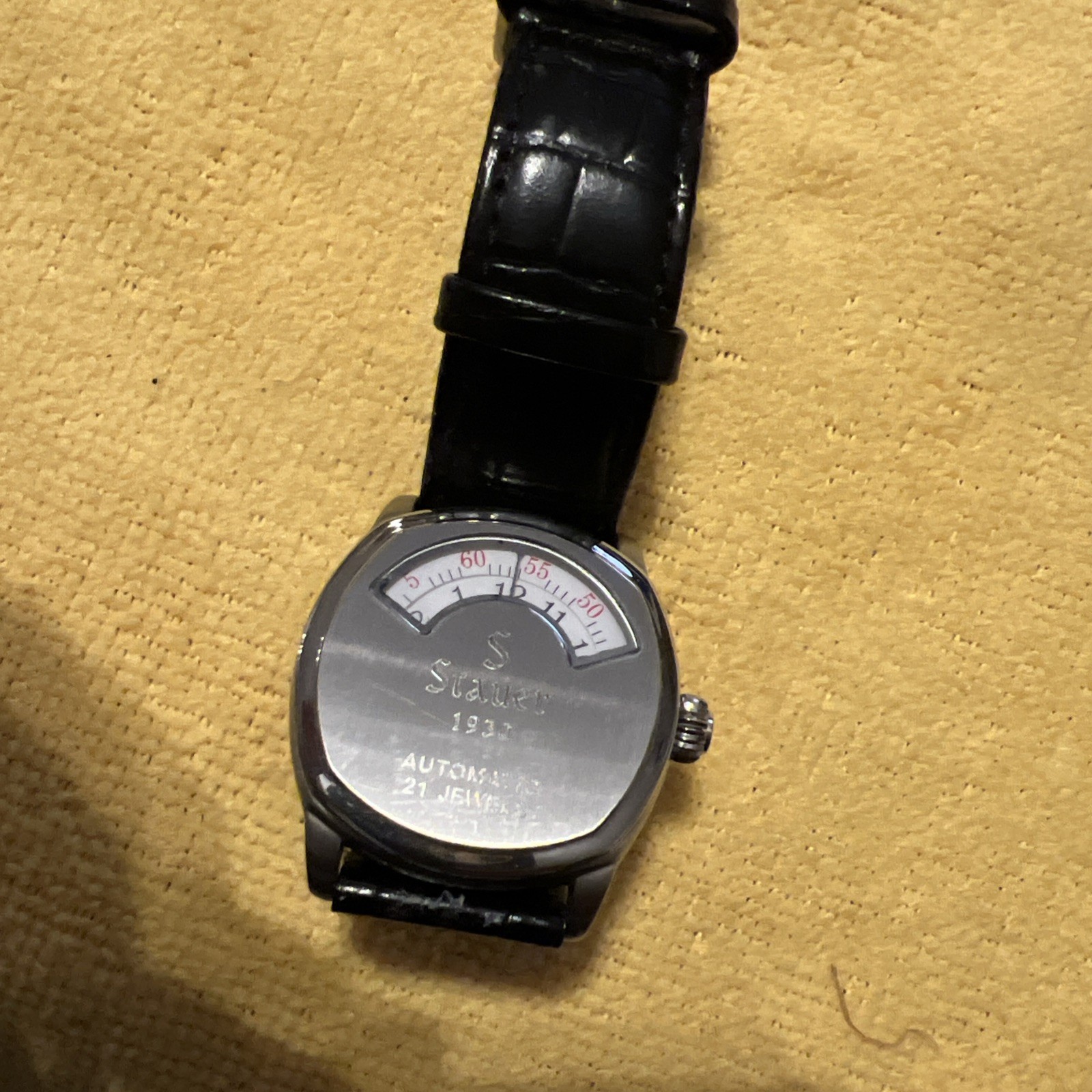 stauer mens automatic 1930 Dashtronic watch