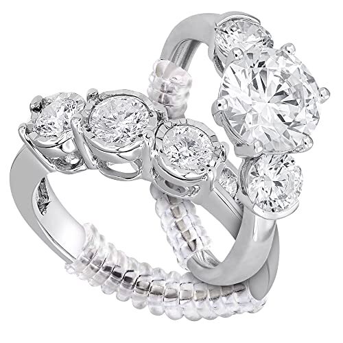 Ring Sizer Adjuster for Loose Rings – 20 Pack with 4 Sizes for Different Band