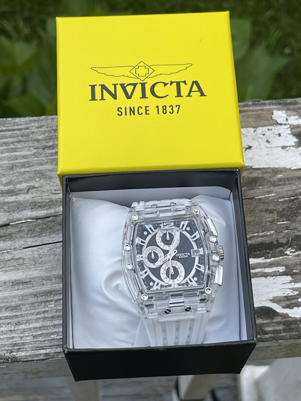Invicta S1 Rally Men’s Watch – 42mm, White (70145) new