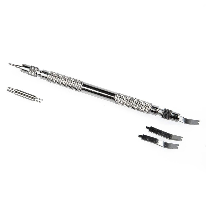 Adjustable Watch Opener Back Case Tool Press Closer Remover Wrench Screw Kit