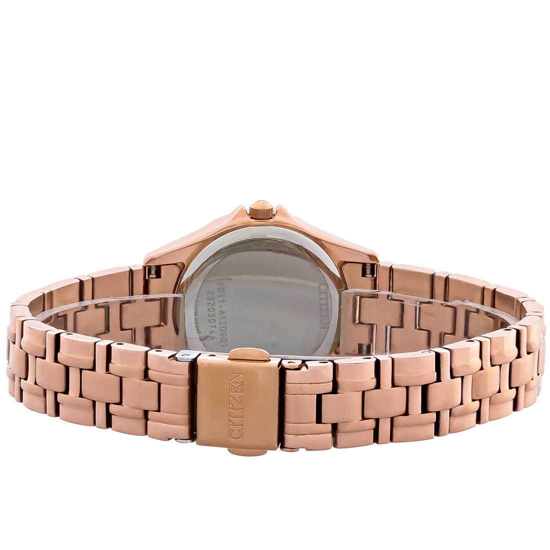 Citizen Eco Drive Silhouette Women’s RG Tone Stainless Watch EW1847-60Y