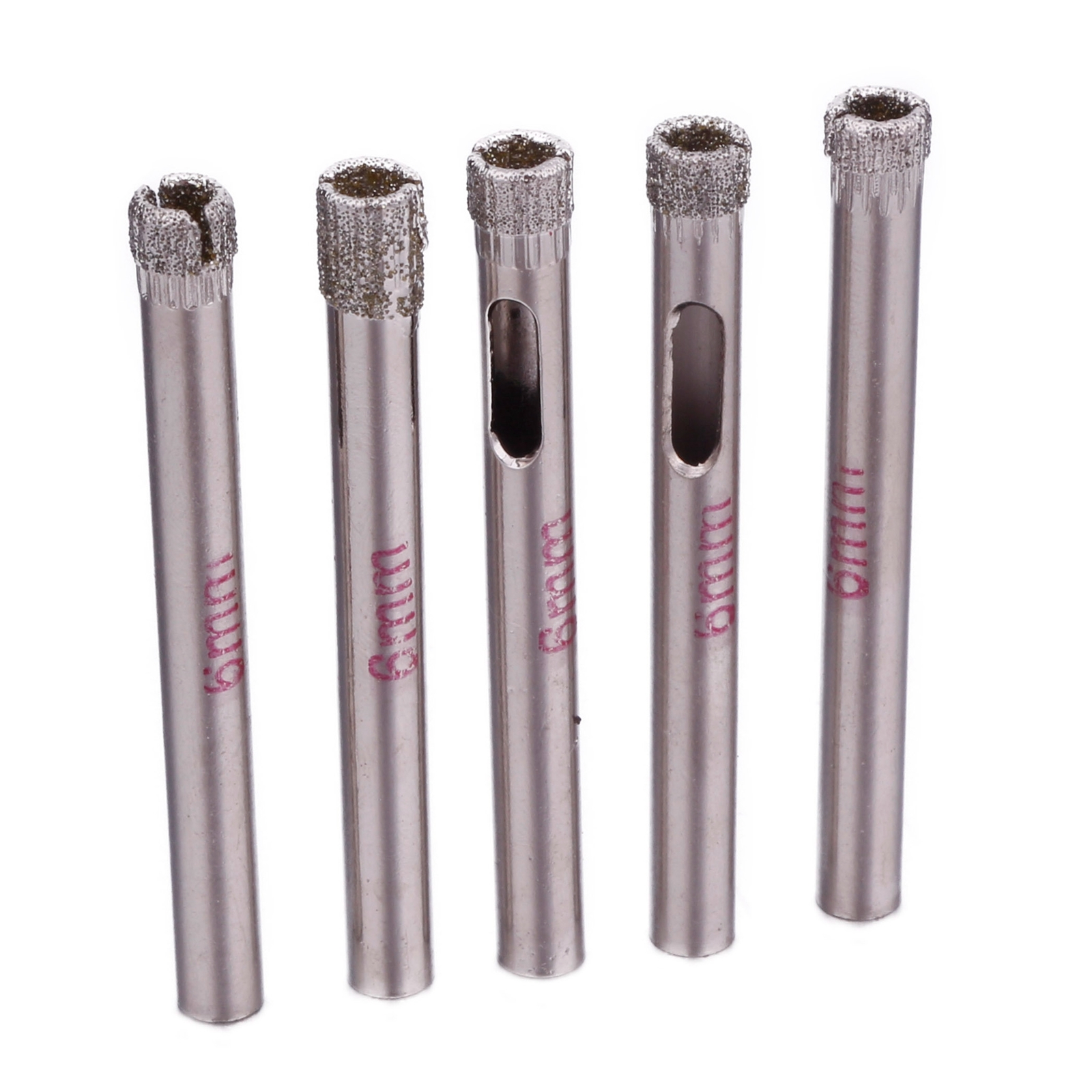 Diamond Hole Saws Set 6-20 mm Drill Bits for Stone Tile Pack of 5Pcs