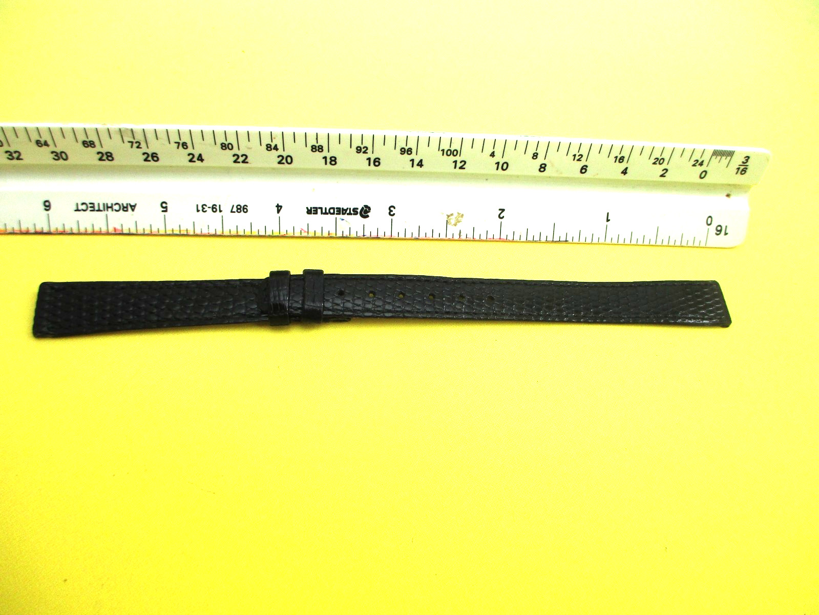100% authentic Concord lizard strap without buckle, 12mm