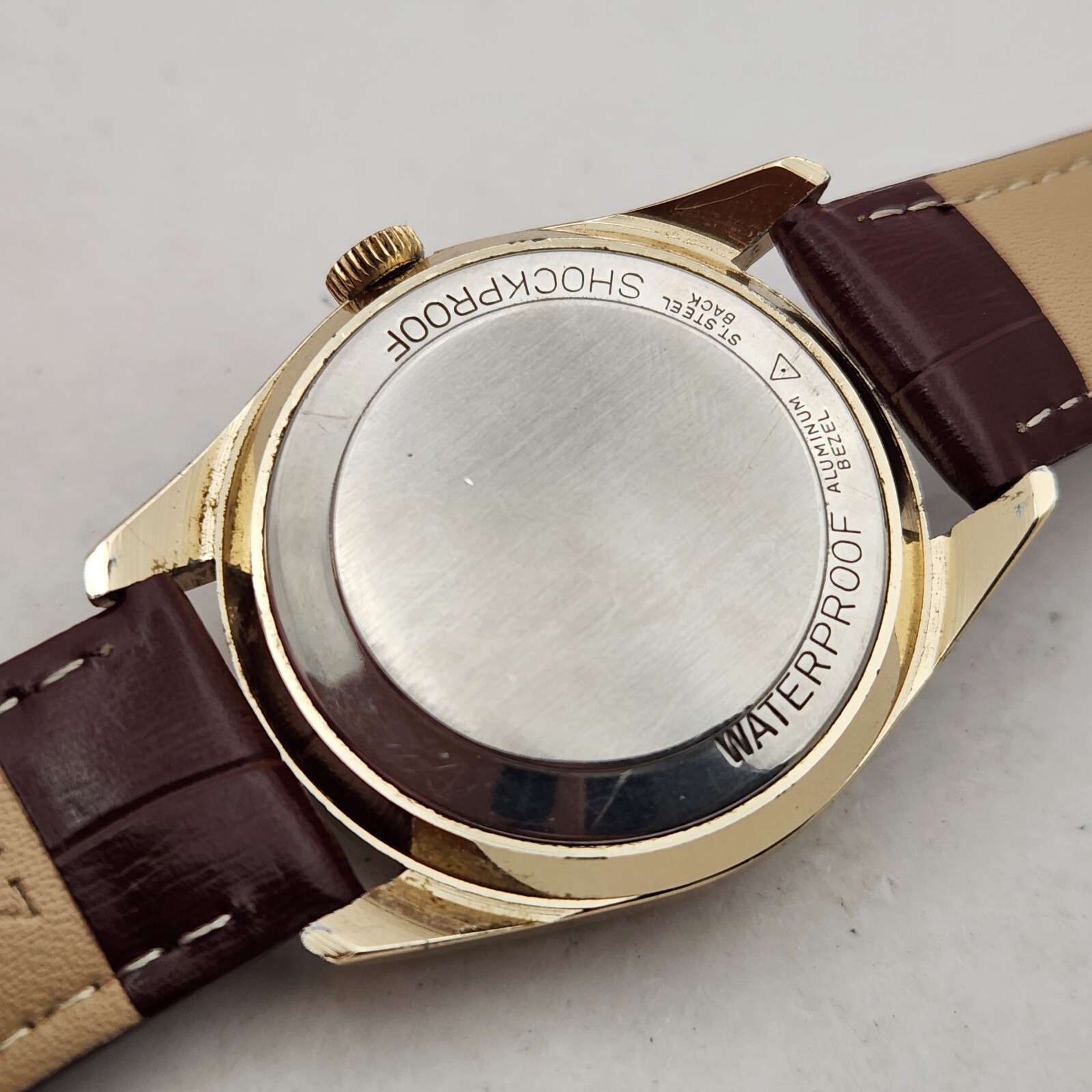 Vintage FRONTENAC men’s manual winding watch Date Baumgartner 866 swiss 1970s