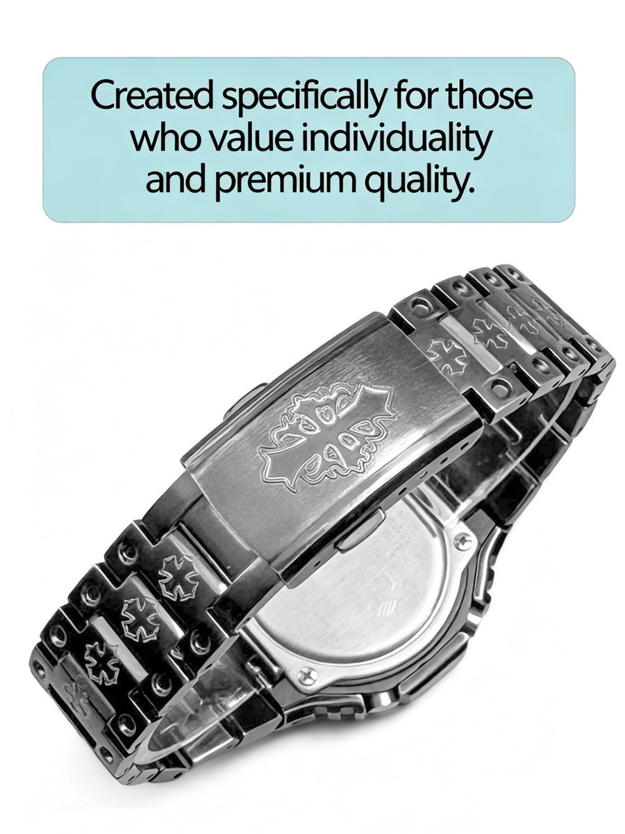 Stainless Steel Case Band Mod Kit Replacement For Casio G-Shock GA2100 GA2110