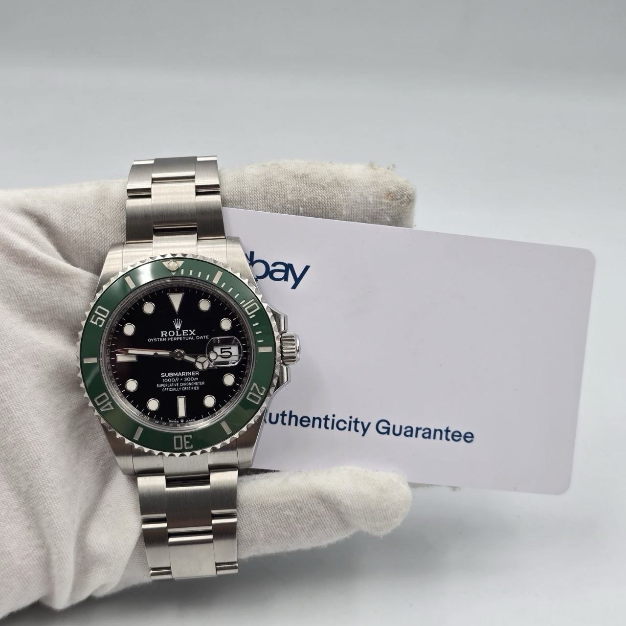 PAPERS 2023 Rolex Submariner Date Starbucks Green Bezel Black 41mm 126610LV BOX