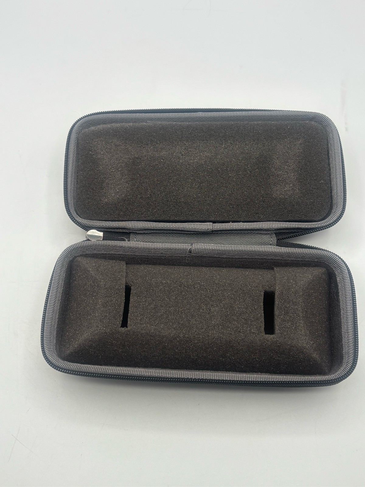 TAG Heuer Gray Watch Travel Case Hard Shell Storage Foam Inserts Zipper Closure