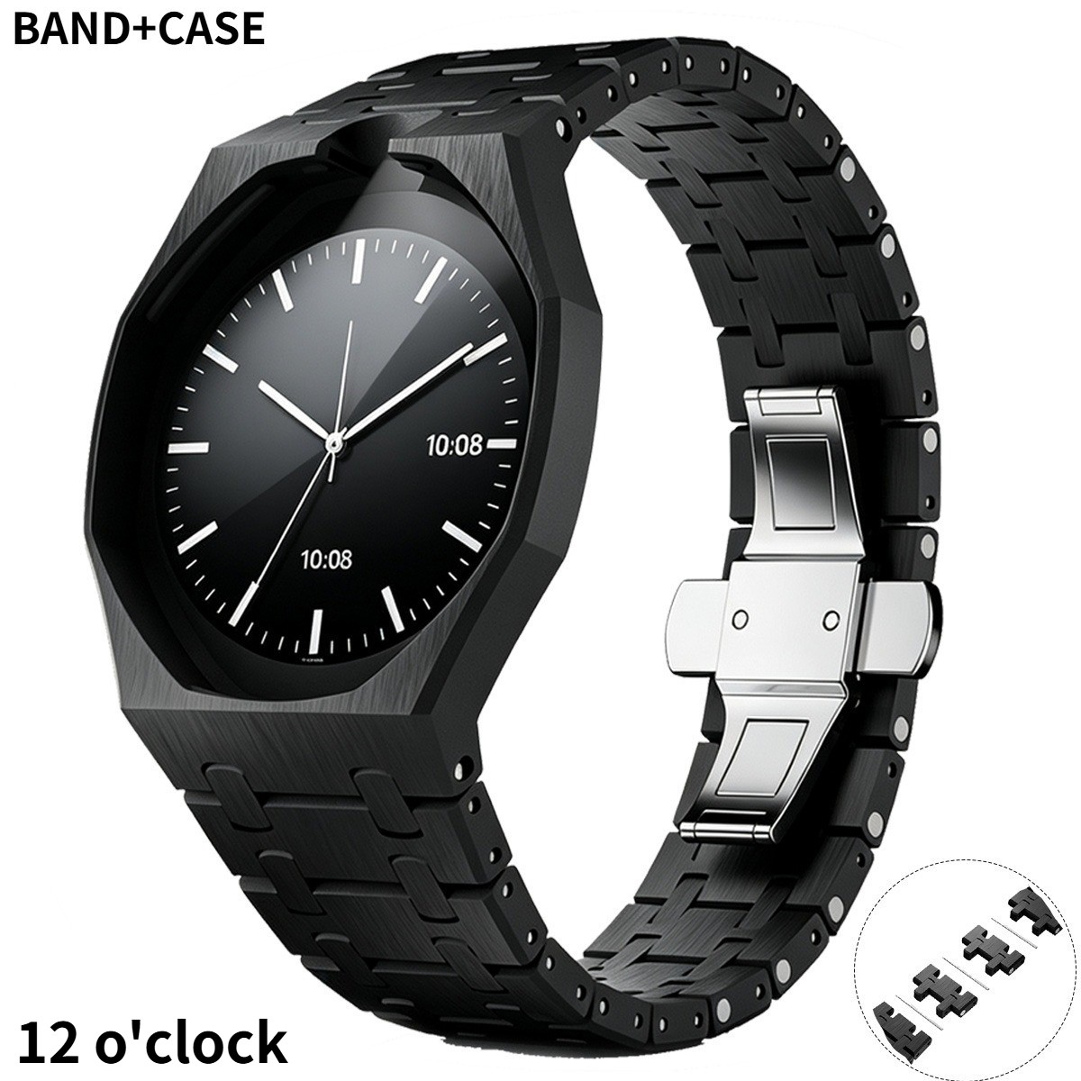 Bioceramics Band Case For Swatch x AP Royal Pop Integrated Link Bracelet Mod Kit