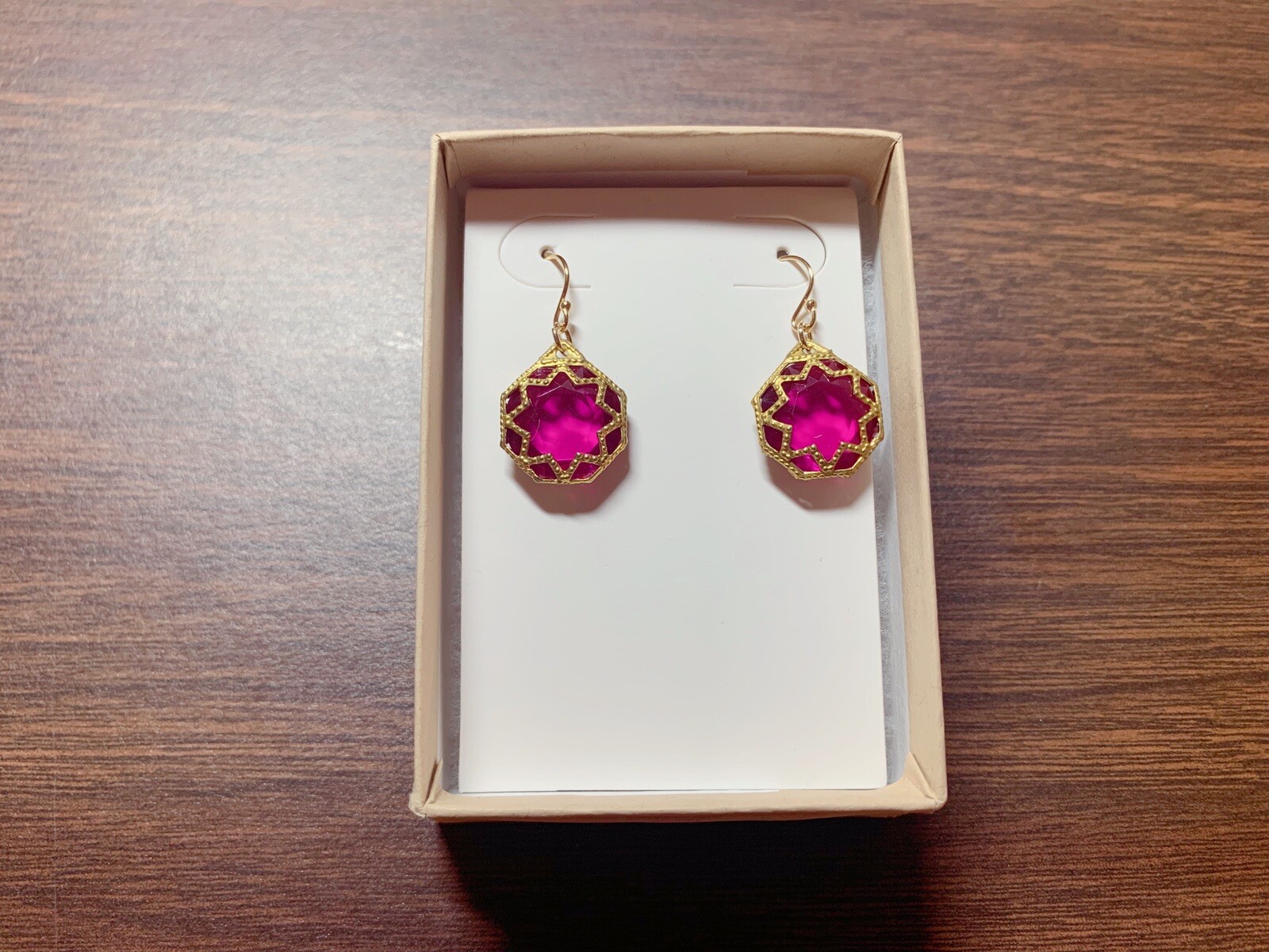 Handmade Multi Choose Korean Style Earrings With Glass Or Pearl (14KT Gold Hook)
