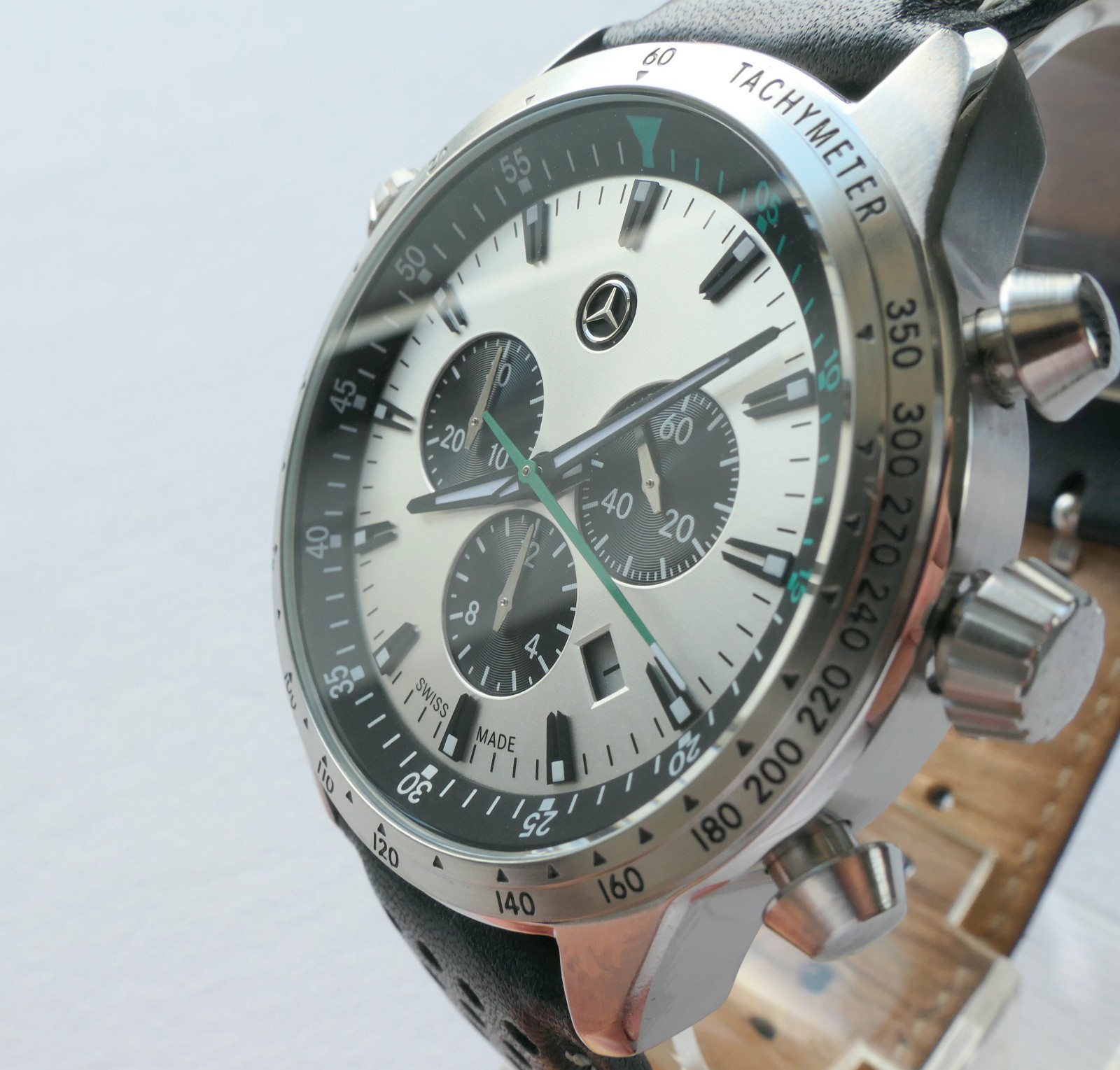 Mercedes Benz AMG DTM Motorsport Petronas Racing Car Accessory Chronograph Watch