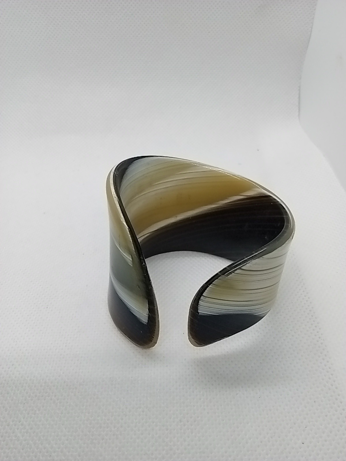 Cuff Bracelet Yellow Gray Black White